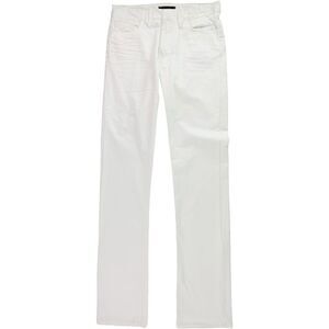 Rogue State Mens Solid Casual Trouser Pants, White, NWT